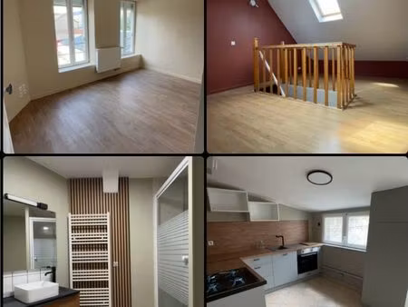à louer – t4 entièrement rénové de 65 m²