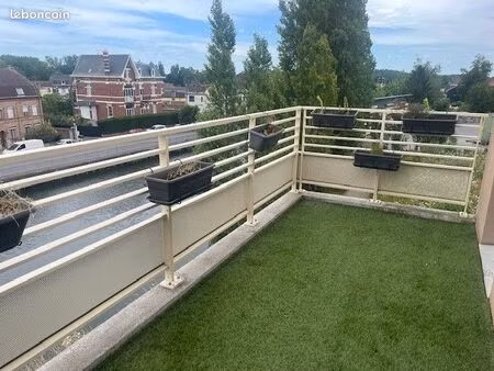 appartement t3 de 64 m² - balcon et parking - résidence pastel - don