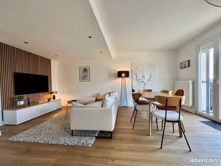 appartement t4 duplex meublé avec jardin