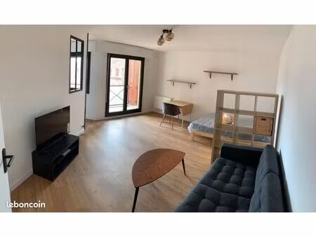 grand studio meublé - lille vauban