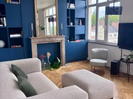 t3 meublé 75m² – charme de l’ancien – jardin commun 150m² – marcq-en-barœul