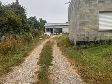 maison à finir et terain