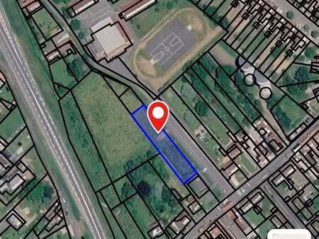 terrain constructible sur houdain de 1268m2
