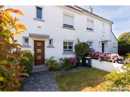 maison t4 – 3 chambres – jardin  terrasse et cave – lanester