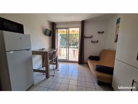canet studio avec parking pour étudiant 385 euros par mois