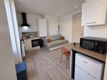 studio meublé – tout compris  électricité et chauffage inclus – proche gare