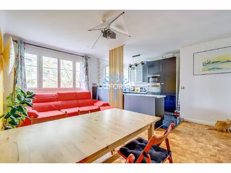 appartement 3p 61m2 75020 paris 4eme t3