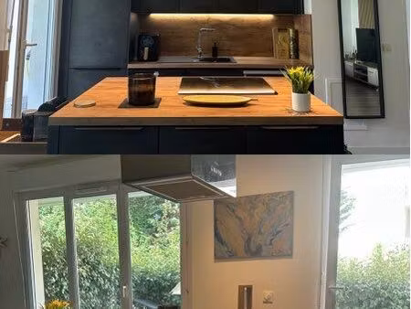 appartement t2 rez de chaussée 46m² avec terrasse  garage  piscine et cave – tassin-la-dem