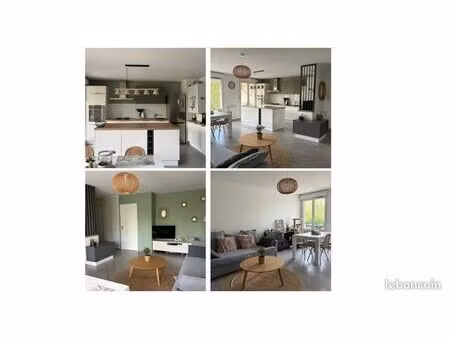 appartement t5 avec jardin  cave et box fermé