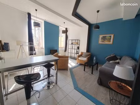 t2 meublé 52 m2 centre ville