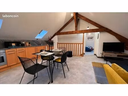 t2 rénové avec jardin — montceau-les-mines  à 10 min à pied du centre