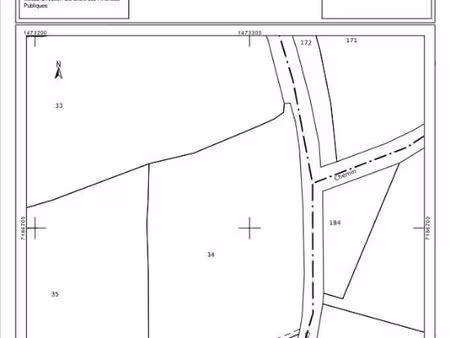 terrain 7567 m² mezeray