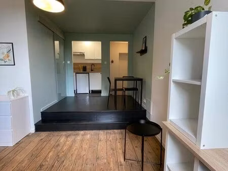 élégant studio meublé 25 m² – rue victor-hugo – proche gare