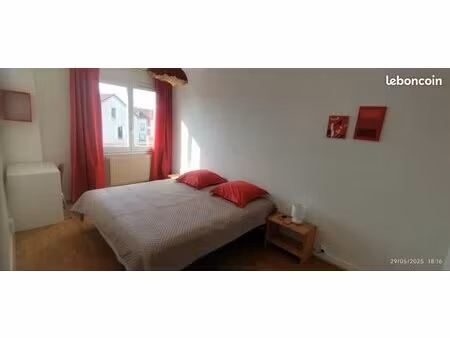 f2 meublé 60 m² – centre-ville très calme – paray-le-monial