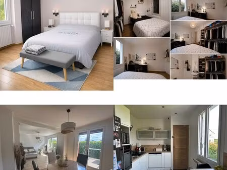 ⭐ maison 103 m² – terrasse sans vis-à-vis  suite parentale et 2 garages