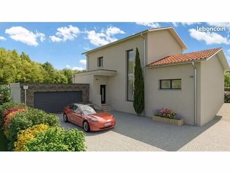 projet de construction d'une maison 140 m² avec terrain à serezin-du-rhone (69)