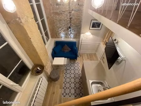 appartement atypique refait à neuf - 1 pièce 21m² - disponible au 1er septembre 2026