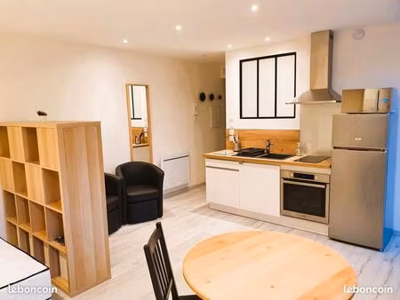 studio meublé 33 m² + terrasse + parking (option) – lyon 6 / brotteaux