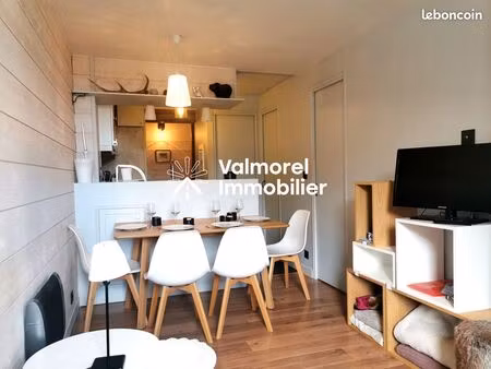 coup de cœur à valmorel – superbe 2 pièces rénové avec vue panoramique