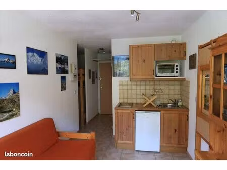charmant studio cabine 20m² - flumet centre village