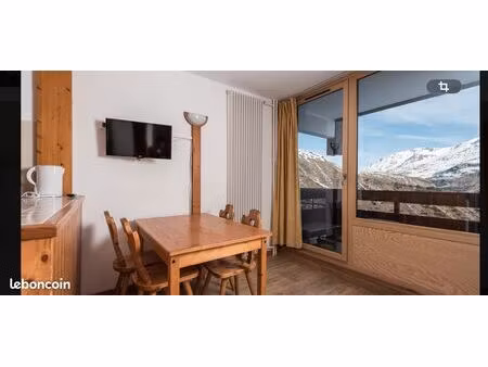 studio cabine à vendre tignes le lavachet