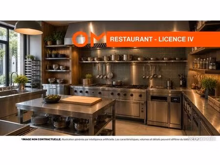 fonds de commerce restaurant 138 m²