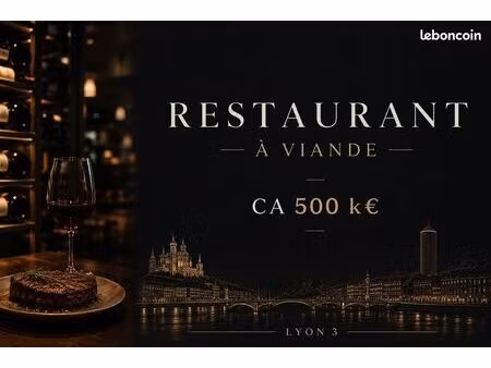 restaurant - ca 500 k - sans agence