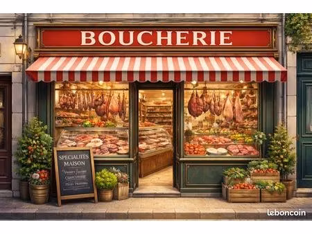 fond de commerce boucherie