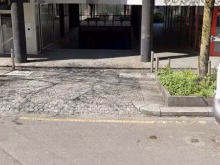 garage double en enfilade