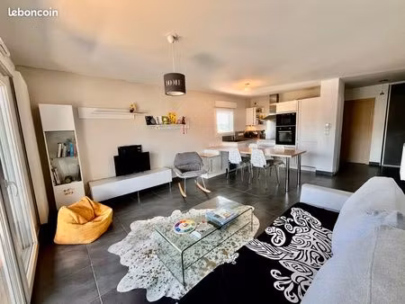 appartement t3 69 m² avec place de stationnement – les ollières fillière