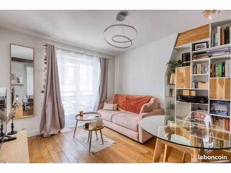 à louer – appartement 2 pièces meublé de 33 m² – paris 02