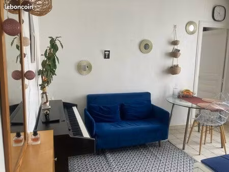 960/mois sous-location deux mois date à date  appartement paris 18e de maintenant jusqu’en