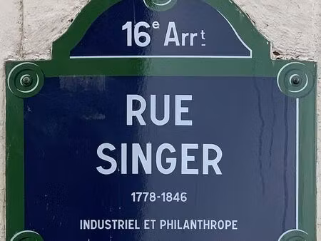 parking 10m2 rue singer