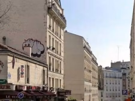paris 20ᵉ place krasucki – local privatif 8 m² indépendant avec point d’eau