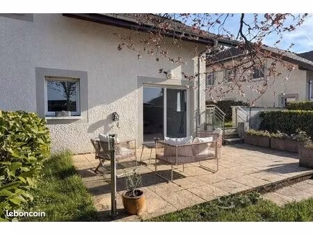 t4 duplex avec jardin et grand garage – 86 m² – cruseilles