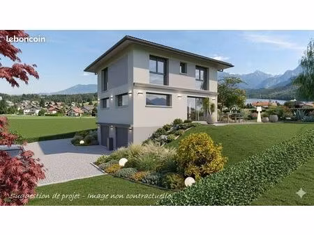 projet de construction d'une maison de 3 chambres de 108 m² avec terrain à allinges (74)