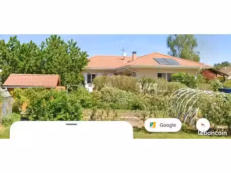 maison individuelle 118 m2 habitable  127 utiles  avec sous sol 140 m2  5 pièces  habitée 