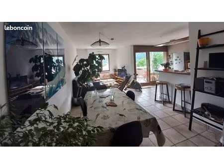 appartement meuble  72m2  2 chambres  secteur saint martin