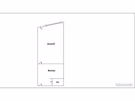 local commercial 30 m2 - paris 20