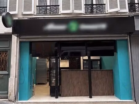 à vendre – droit au bail – paris 10ᵉ restauration