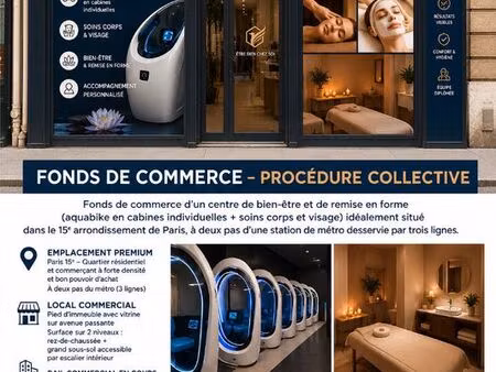 fonds de commerce paris