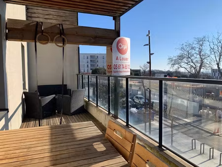 location appartement 3 pièces 62.4 m² à balma (31130)  995 €