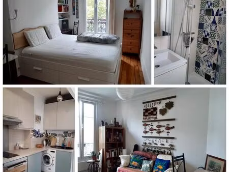 fully furnished 2 rooms apartment paris 17è