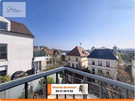le perreux-sur-marne – vue exceptionnelle sur la marne – 2 min rer a – 4 pièces 75 m² – de