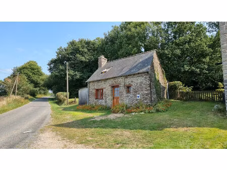 cotes d'armor  saint mayeux  charmante maison en pierre 1 chambre avec superbe vue sur la 