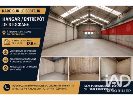vente boutique/local commercial 136 m²