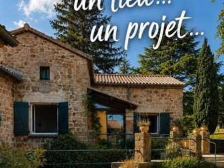 vente maison à planzolles (07230) : à vendre / 290m² planzolles
