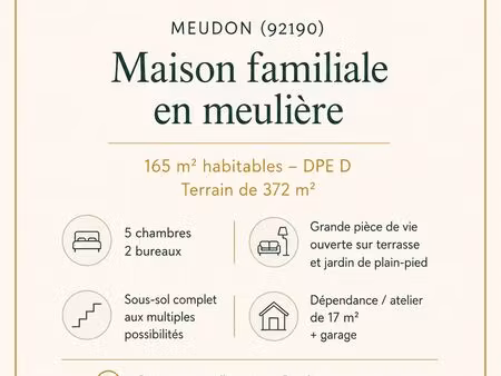 maison traditionnelle à meudon (92190)