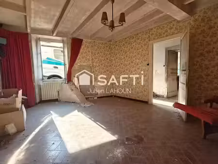vente maison 5 pièces 110 m² à rouillac (16170)  41 000 €