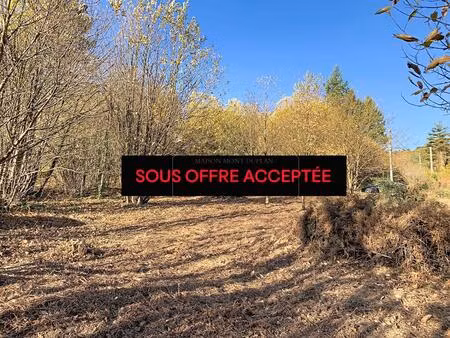 achat terrain 1 125m² aulas 30120